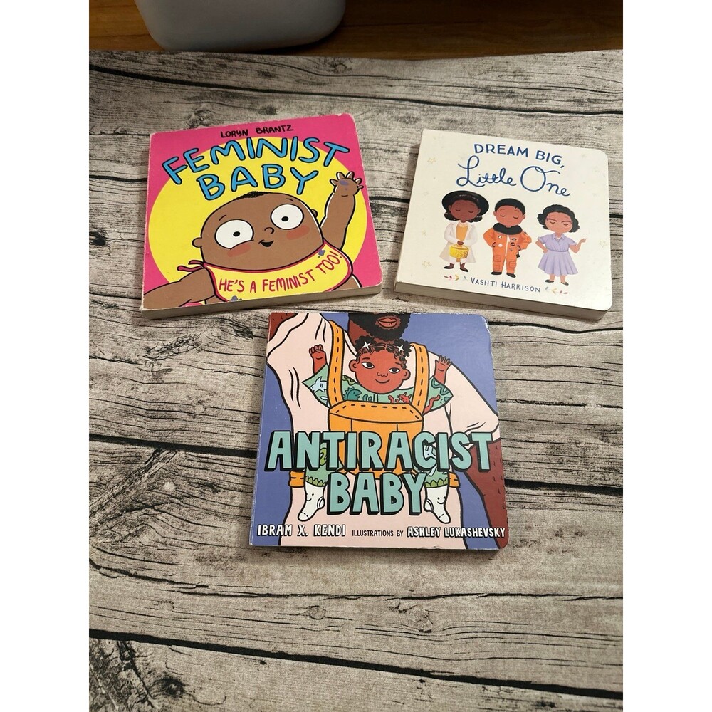 Lot of 3 Social Justice Focused Board Books